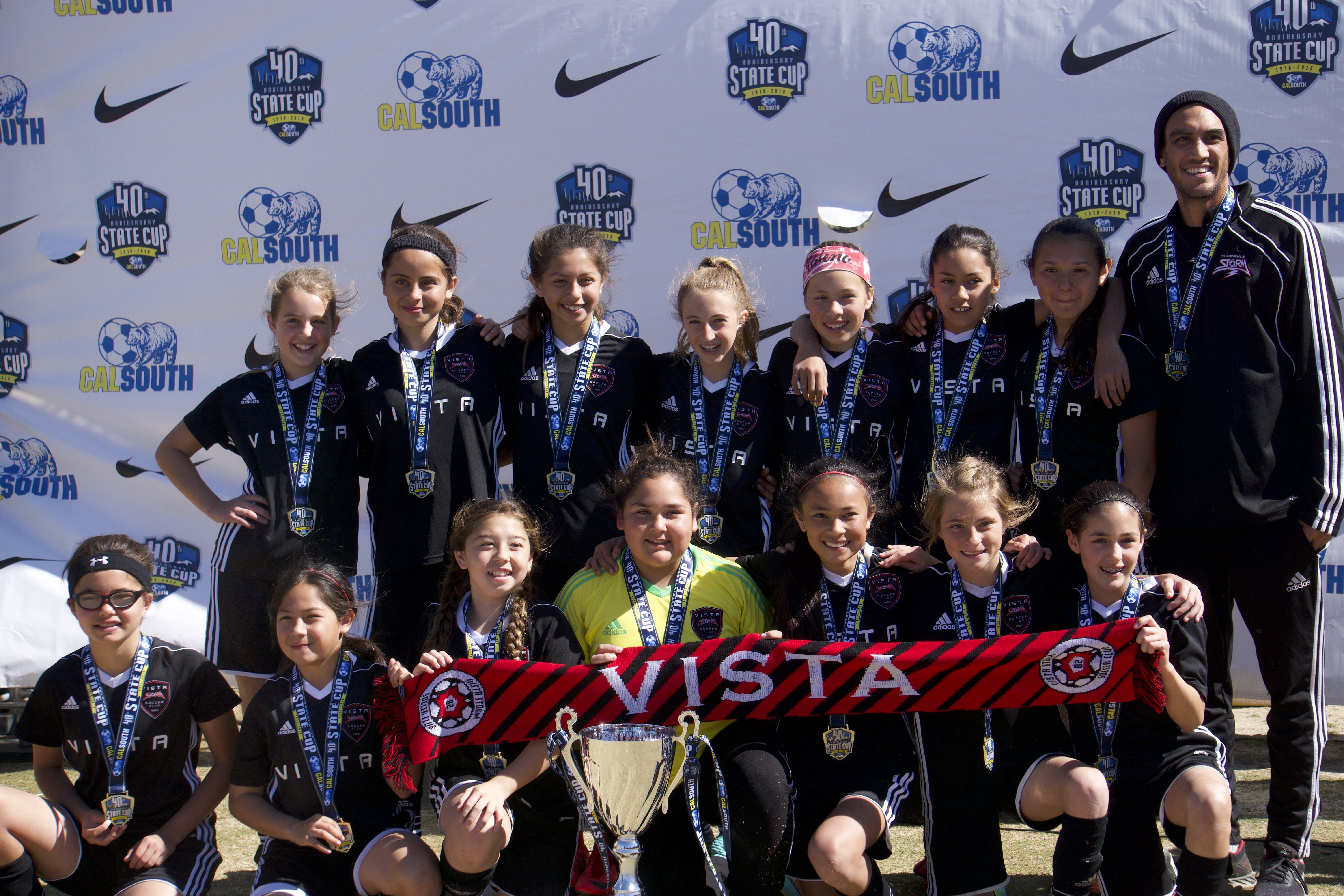 2006 Girls are Crowned Cal South Champions