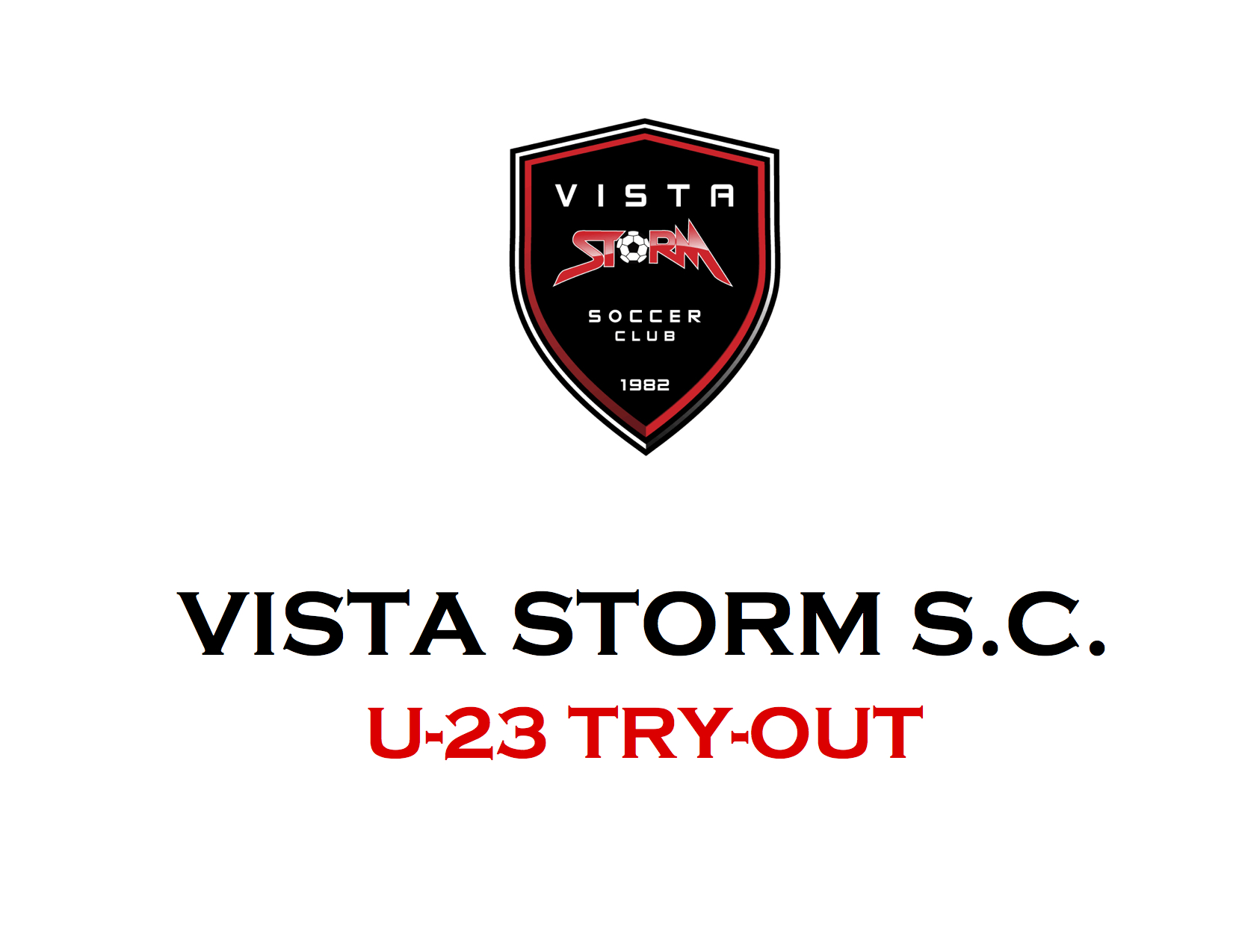 STORM U-23 TRY-OUTS
